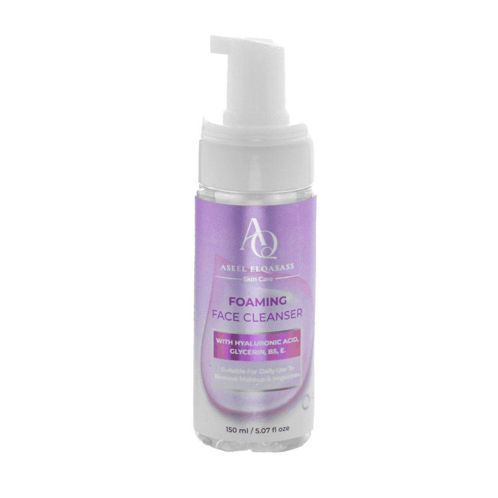 AQ foaming face cleanser